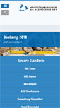 Mobile Screenshot of berufsbildung-bau.de